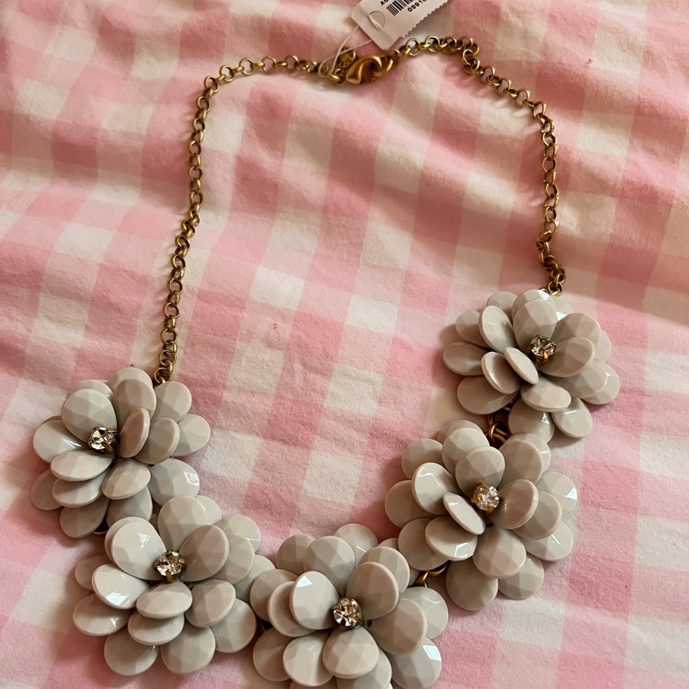 Flower Statement Necklace